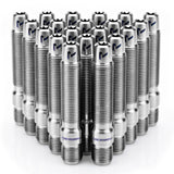 Raceseng Titanium Wheel Stud Conversion Kit - M12x1.5mm (80mm Length/Accommodates Up to 15mm Spacer) - 010421S20