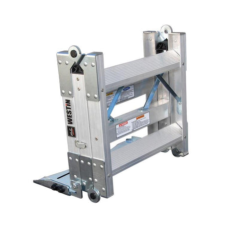 Westin Truck-Pal Tailgate Ladder - Aluminum - 10-3000
