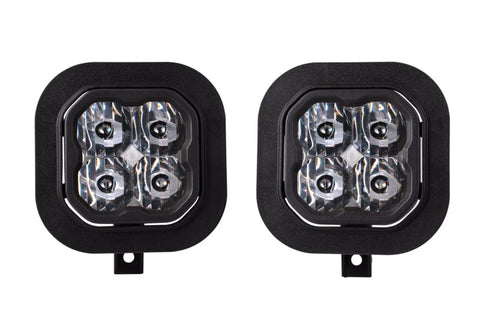 Diode Dynamics SS3 Type SD LED Fog Light Kit Sport - Yellow SAE Fog - DD6535