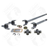 Yukon Gear Front 4340 Chrome-Moly Replacement Axle Kit For 82-86 Dana 30 Jeep CJ - YA W24114