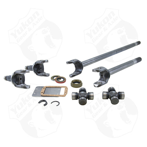 Yukon Gear 4340 Chrome-Moly Replacement Axle Kit For 07-13 Dana 30 Front / Non-Rubicon JK - YA W24164