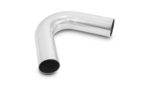 Vibrant 2.5in O.D. Universal Aluminum Tubing (120 degree Bend) - Polished - 2825