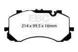 EBC 2019+ Bentley Bentayga 4.0TT Yellowstuff Front Brake Pads - DP42403R