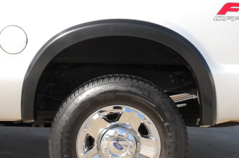 Lund 08-10 Ford F-250 SX-Sport Style Smooth Elite Series Fender Flares - Black (4 Pc.) - SX313S