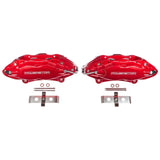 Power Stop 07-14 Ford Mustang Front Red Calipers w/o Brackets - Pair - S5128