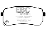 EBC 15+ Kia Sedona 3.3 Ultimax2 Rear Brake Pads - UD1302