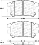 StopTech Street Brake Pads - 308.09300
