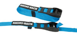 Rhino-Rack Rapid Tie Down Straps w/Buckle Protector - 5.5m/18ft - Pair - Blue - RTD55P