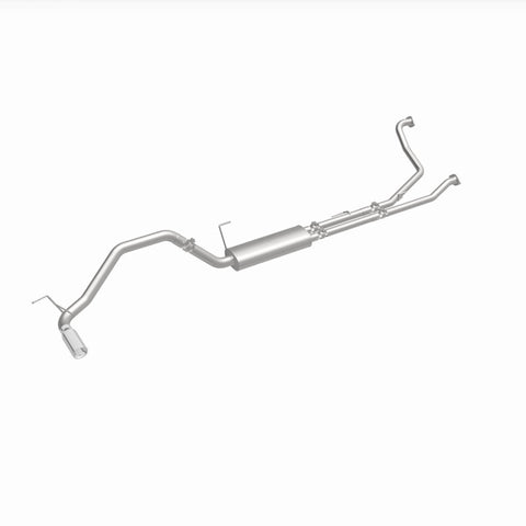 MagnaFlow CatBack 07-15 Nissan Titan V8 LGAS/LFLEX Single MF Polished Stainless Exhaust - 19421