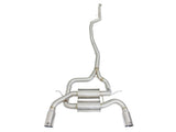aFe MACHForce XP SS-304 Polish Tip 2.5in Dia Cat Back Exhaust 12-14 BMW 335i (F30) 3.0L (t) - 49-36326-P