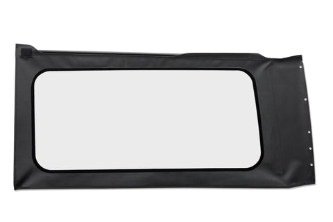 Bestop 18-26 Jeep Wrangler JL Oe JL Replacement Windows (Quarter Left Hand 2-Door Black Vinyl Clear) - 58305-35