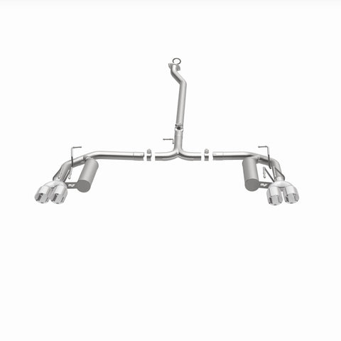 MagnaFlow 18-19 Toyota Camry XSE 2.5L (FWD) Street Series Cat-Back Exhaust w/4in Polished Quad Tips - 19494