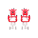 Power Stop 01-03 Acura CL Rear Red Calipers w/Brackets - Pair - S2588