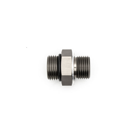 DeatschWerks 8AN ORB Male To 18 X 1.5 Metric Male (Incl O-Ring and Crush Washer) - 6-02-0612