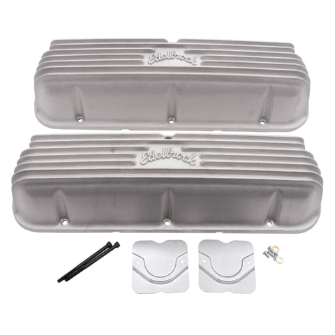 Edelbrock Valve Cover Classic Series Ford 1962-95 221 351W V8 Satin - 41609