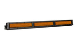 Diode Dynamics 18 In LED Light Bar Single Row Straight - Amber Flood Each Stage Series - DD6042