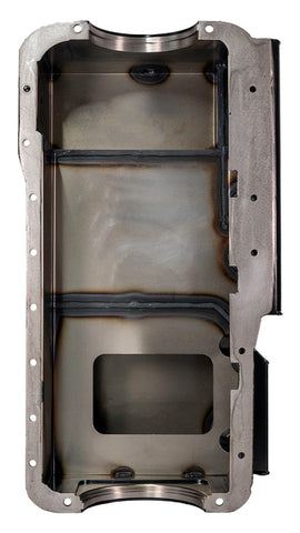 Moroso Ford 351W (w/Rear Sump & Billet End Seals) Power Pouch Wet Sump 7qt 9in Steel Oil Pan - 20529