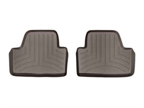 WeatherTech 2014+ BMW 4-Series Rear FloorLiner - Cocoa - 475603