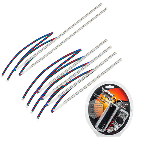 Oracle 17-19 Ford F-250/F-350 Superduty Headlight DRL Upgrade Kit - ColorSHIFT - 2522-330