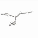 MagnaFlow 18-19 Audi A5 Dual Exit Polished Stainless CatBack Exhaust - 3in Main Piping Diameter - 19390