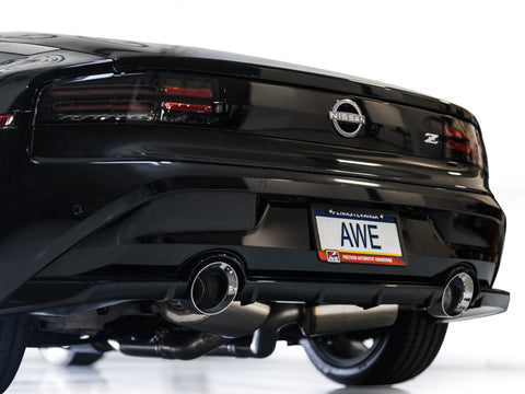 AWE Tuning 2023 Nissan Z RZ34 RWD Touring Edition Cat-Back Exhaust System w/ Chrome Silver Tips - 3015-32400