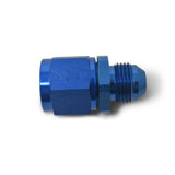 Russell Performance -10 AN Female to -8 AN to Male B-Nut Reducer (Blue) - 660030