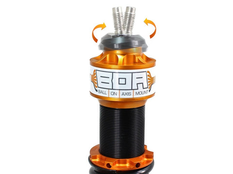 aFe Control PFADT Series Featherlight Single Adj Drag Racing Coilover System; 97-13 Chevy Corvette - 430-401002-N