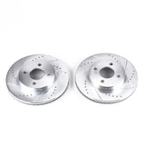 Power Stop 05-10 Chevrolet Cobalt Front Evolution Drilled & Slotted Rotors - Pair - AR8288XPR