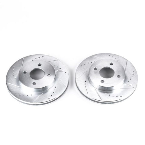 Power Stop 05-10 Chevrolet Cobalt Front Evolution Drilled & Slotted Rotors - Pair - AR8288XPR