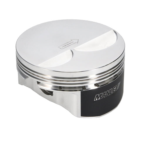 Manley Small Block Chevrolet LS Series 4.005in Bore 4in Stroke 4cc Flat Top Piston Set - 592605C-8