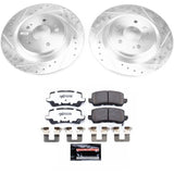 Power Stop 18-19 Honda Odyssey Rear Z26 Street Warrior Brake Kit - K7903-26