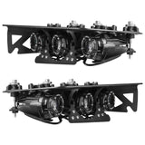 Oracle Lighting 21-24 Ford Bronco Off Road Laser and LED Fog Light Kit for Steel Bumper - 5928-LZZ-001