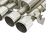 aFe MACHForce XP 3in-2 1/2in Axle Back 304SS Exhaust w/ Polished Tips 15-17 Chevy Corvette Z06 - 49-34082-P