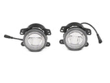 Raxiom 10-23 Jeep Wrangler JK & JL Axial Series LED DRL Fog Lights - J119947-B