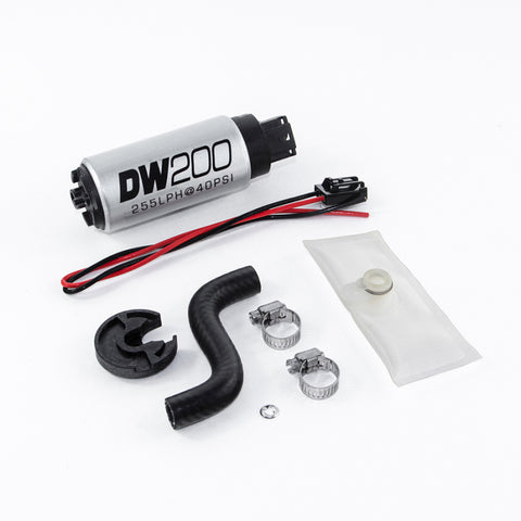 DeatschWerks 85-97 Ford Mustang 255 LPH DW200 In-Tank Fuel Pump w/ Install Kit - 9-201-1014