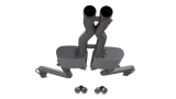 QTP 15-18 Dodge Challenger 5.7L 304SS Screamer Cat-Back Exhaust w/3in Tips - 430015
