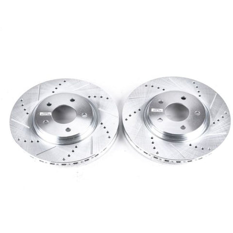 Power Stop 05-08 Chevrolet Cobalt Front Evolution Drilled & Slotted Rotors - Pair - AR8293XPR