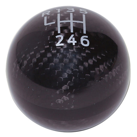 Ford Racing 15-25 Mustang Ford Racing Carbon Fiber Shift Knob 6 Speed - M-7213-MCF