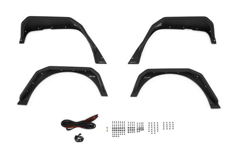 DV8 Offroad 07-18 Jeep Wrangler JK Spec Series Fender Flares - FDJK-06