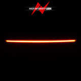 ANZO 2007-2014 Chevrolet Suburban 1500 LED 3rd Brake Light Black Housing Red Lens w/ Spoiler 1pc - 531110