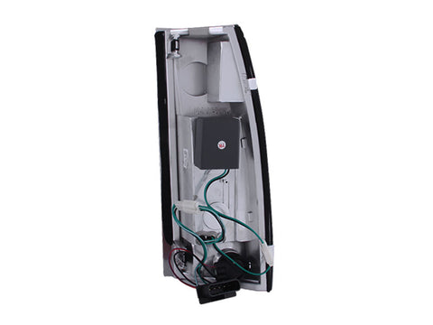 ANZO 1999-2000 Cadillac Escalade LED Taillights Black - 311059