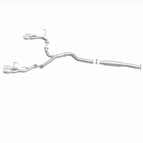 MagnaFlow SYS Cat-Back 15-17 Subaru WRX Sti 2.5L Polished 3in Tips - 19361