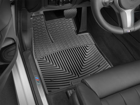 WeatherTech 14-15 BMW X5 Front Rubber Mats - Black - W325