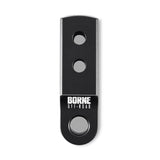 Borne Off-Road CNC Hitch Receiver Shackle 2in Black - BNHR-2-BK