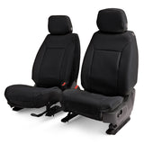 Covercraft 2025 Ford Explorer Leatherette Custom Front Row Seat Covers - Black - GTF4441ABLTBK