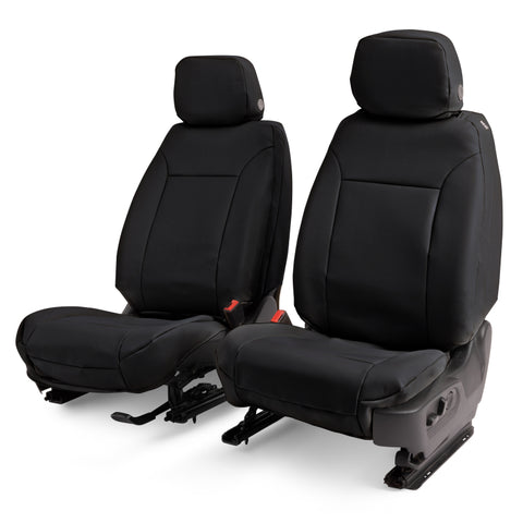 Covercraft 2025 Ford Explorer Leatherette Custom Front Row Seat Covers - Black - GTF4441ABLTBK