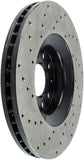 StopTech 01-06 Audi All Road / 05-09 A4/A4 Quattro / 6/99-04 A6 Quattro Drilled Left Front Rotor - 128.33096L