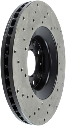 StopTech 01-06 Audi All Road / 05-09 A4/A4 Quattro / 6/99-04 A6 Quattro Drilled Left Front Rotor - 128.33096L