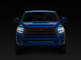 Raxiom 14-21 Toyota Tundra CXR Series LED Headlights- Black Housing- Clear Lens - TU41736