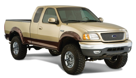 Bushwacker 97-03 Ford F-150 Styleside Cutout Style Flares 2pc 96.0/78.0in Bed - Black - 20074-02